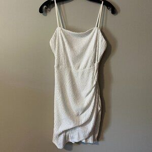Emerald Sundae White Bodycon Sequin Dress size M